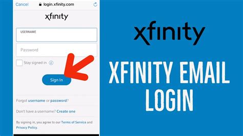 email xfinity login